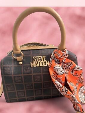 Steve Madden Brown Satchel and Crossbody